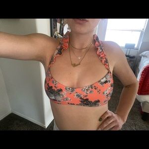 Boys & Arrows Floral Bikini Top